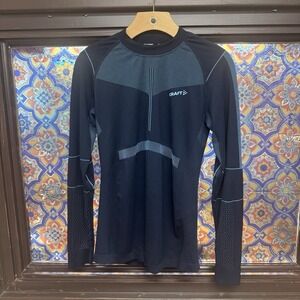 Craft Women's Dry Active Intensity Crewneck Baselayer Top Navy‎ XL